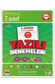7. Sınıf Yazılı Notları ve Denemeleri 2. Dönem 1 ve 2. Yazılı 2 KİTAP - Tonguç Yayınları - 2