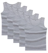 5 Adet Büyük Beden Redzone Klasik Pamuk Atlet - 4