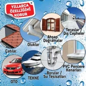 Leak Fix Su Geçirmez Sızdırmaz Sızıntı Önleyici Kauçuk Kaplama Izolasyon Şeffaf Sprey 396 gr - 2