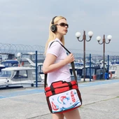 Anemoss Fenerci Kız Isı Yalıtımlı Çanta Kırmızı - 1