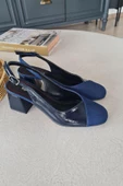 10 1010 Topukla Kadın 6 cm Topuklu Loafer Günlük Ayakkabı - 3