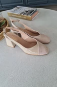 10 1010 Topukla Kadın 6 cm Topuklu Loafer Günlük Ayakkabı - 11