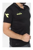 Diadora Nacce Siyah Polo Yakalı T-Shirt  -  1TSR06-Siyah - 5