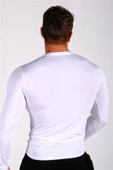 Diadora Soloben - Erkek Beyaz Uzun Kollu Spor T-shirt - TSRT-ZN - 4