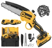 Staxx Power Yağ Pompalı Akülü Dal Budama Bıçkı Makinesi 21V 2Ah Çantalı Set - 1