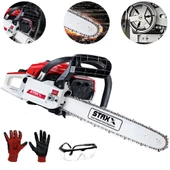 Staxx Power Turbo 520 Benzinli Testere 4.3 Hp Ağaç Kesme Motoru - 1