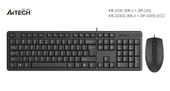 A4 TECH KR-3330 Q FN MULTIMEDYA USB SİYAH SET - 1