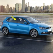 VW Polo 2015-2017 Sağ Kapı Orta B Direği Kaplaması Siyah 6R4853290A - 1