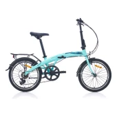 BIANCHI F013-D 20 JANT KATLANABİLİR BİSİKLET 330H AL-6061 7 VİTES  MD DARKGREY-CELESTE - 1
