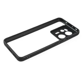 Xiaomi Mi 13T Kılıf NEWRoll Çerçeveli Şeffaf Kapak thumbnail 4