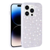 Apple iPhone 14 Pro Max Kılıf Parlak Taşlı Tasarım Pırlanta Kapak - 2
