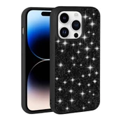Apple iPhone 14 Pro Max Kılıf Parlak Taşlı Tasarım Pırlanta Kapak - 4