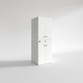 Kenzlife çamaşır-kurutma makinesi dolabı el kindimdf byz 187*070*60 çekmeceli kapaklı % 100 FULL MDF thumbnail 3