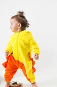 Welsoft Peluş Fermuarlı Kışlık Unisex Kız Erkek Bebek Uyku Tulumu Bebek Tulumu Çocuk Tulumu - 11