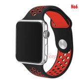 Apple Watch 42-44 mm KRD-02 Silikon Kordon - 7