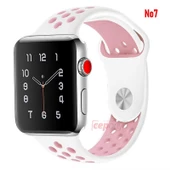 Apple Watch 42-44 mm KRD-02 Silikon Kordon - 8