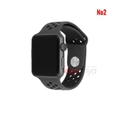 Apple Watch 42-44 mm KRD-02 Silikon Kordon - 3