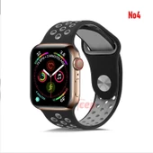 Apple Watch 42-44 mm KRD-02 Silikon Kordon - 5