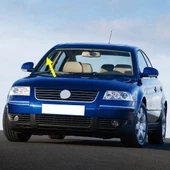 VW Passat B5.5 2001-2005 Ön Cam Sağ Direk Su Tutma Çıtası 3B0854328C thumbnail 1