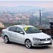 VW Passat B7 2011-2014 Ön Cam Sağ Direk Su Tutma Çıtası 3C0854328B - 1