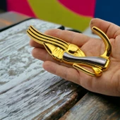 Efsane Askı Portmanto Metal Vestiyer Duvar Dolap Elbise Askısı Gold Mobilya Kapı Askılığı Aparatı - 10