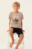 Arnetta Erkek Çocuk Kum Şortlu Pijama Takımı 2987 thumbnail 1