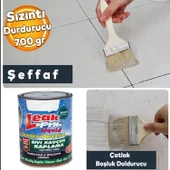 Şeffaf Leak Fix Liqid Su Sızıntı Durdurucu Sıvı Kauçuk Kaplama İzalasyon Sızdırmaz Yalıtım 700 Gr - 1
