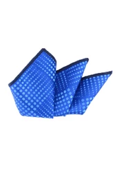 Cengiz İnler Çapraz Puantiyeli Mendilli Mikrofiber Erkek Kravat - 2