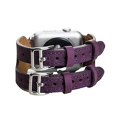 Apple Watch Uyumlu Deri Kordon 38-40-41mm Cuff DB G7 - 3