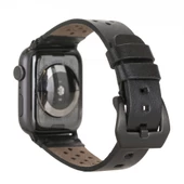 Apple Watch Uyumlu Deri Kordon Vigo 42-44-45mm RST1 - 2