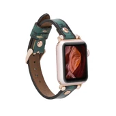 Apple Watch Uyumlu Deri Kordon 38-40-41mm RT V6SEF - 1