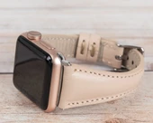 Apple Watch Uyumlu Deri Kordon 42-44-45mm Slim NU1 - 3