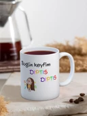 Baskılı Kupa Bardak Seramik Mug - Dıptıs Dıptıs - 2