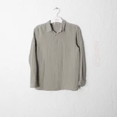 Erkek Çocuk Müslin Gömlek - 8