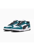 Puma RBD Game Low Erkek PUMA White-Black-Malachite Spor Ayakkabı - 386373 21 - 6