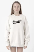 Riverdale Bronx New York City Beyaz Kadın 2ip Sweatshirt thumbnail 1