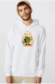 The Umbrella Academy Team Analist Beyaz Erkek 3ip Kapşonlu  Sweatshirt thumbnail 1