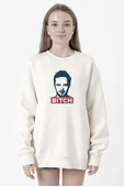 Breaking Bad Jesse Pinkman Bitch Beyaz Kadın 2ip Sweatshirt thumbnail 1