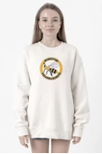 Wiskayok Yellowjackets Logo Beyaz Kadın 2ip Sweatshirt thumbnail 1