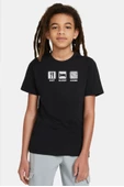 Eat Sleep Anime Siyah Çocuk Tshirt - 1
