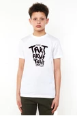 Percy Jackson The Tartarus Tour Beyaz Çocuk Bisikletyaka Tshirt - 1