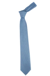 Cengiz İnler Pöti Kareli Desenli Mendilli Mikrofiber Erkek Kravat - 3