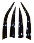 Audi A4 Gold Kromlu Cam Rüzgarlığı 2008-2015 Arası thumbnail 9