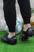 Lig Mergen Pro Krp Siyah Orijinal Ürün Çim Saha Halı Saha Krampon Futbol Ayakkabı - 4