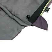 Outwell Contour Black Yazlık ve Kışlık Taraflı -13°C 1500gr Geniş Uyku Tulumu Siyah - 5