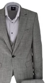 Erkek Hasır Silim Fit Takım Elbise BGL-ST03495 thumbnail 4