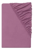 160 x 200 Cm Düz Pamuklu Çift Kişilik Lastikli Fitted Penye Çarşaf - 11