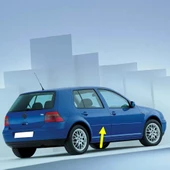 VW Golf 4 1998-2004 Sağ Arka Kapı Çıtası Boyanır Tip 1J4853754B - 1