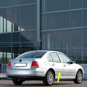 VW Bora 1999-2005 Sağ Arka Kapı Çıtası Boyanır Tip 1J4853754B - 1