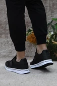 Fort 2649 Wks 2649 Siyah Beyaz Anatomik Rahat Sneaker Erkek Ayakkabı - 4